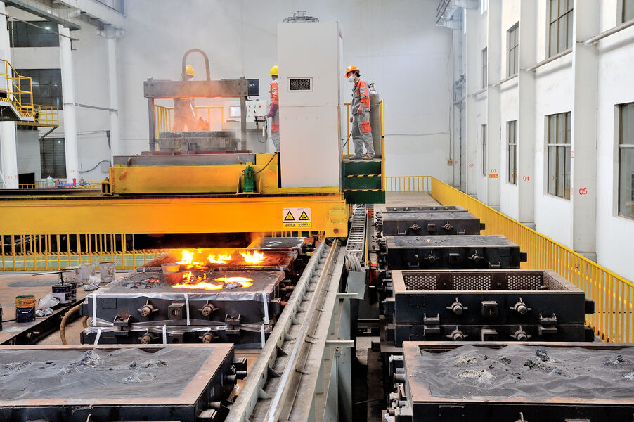 Puyang Zhongyi Electronic Technology Co., Ltd. manufacturer production line